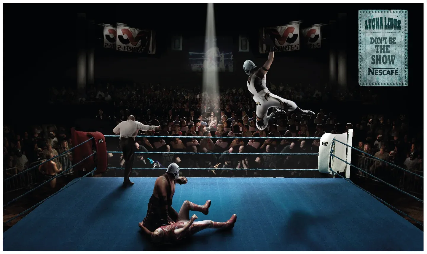 Nescafé: Lucha libre